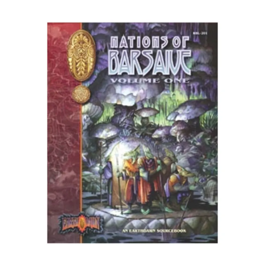 

Nations of Barsaive #1, Earthdawn Classic (RedBrick Limited), мягкая обложка