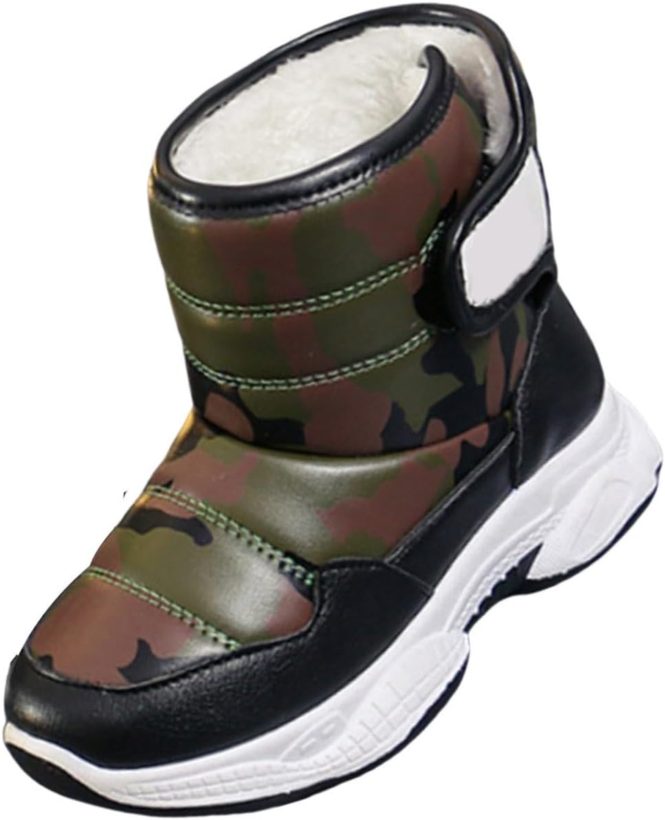 

Детские водонепроницаемые зимние ботинки для мальчиков и девочек (для малышей и детей постарше) Generic, зеленый