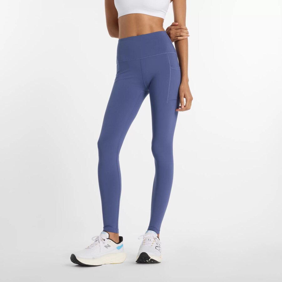 

Узкие спортивные брюки new balance, темно-синий