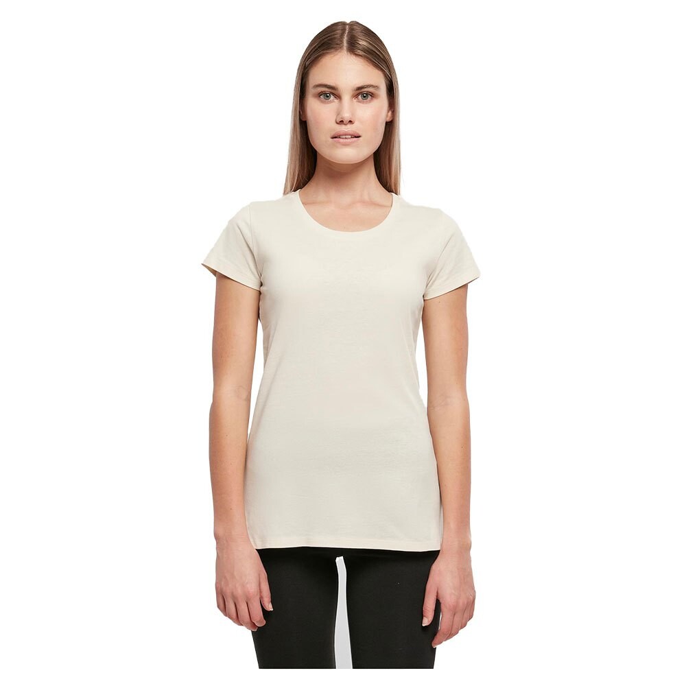 

Футболка Build Your Brand Basic Short Sleeve Crew Neck, бежевый