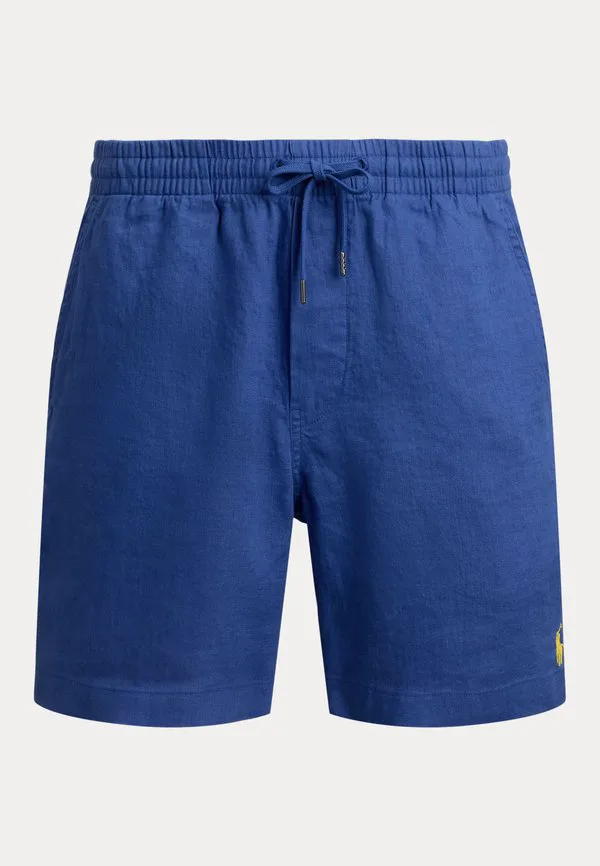 6-Дюймовые короткие шорты из льна в стиле поло преппстер Polo Ralph Lauren, Dusty Azure — фото 4