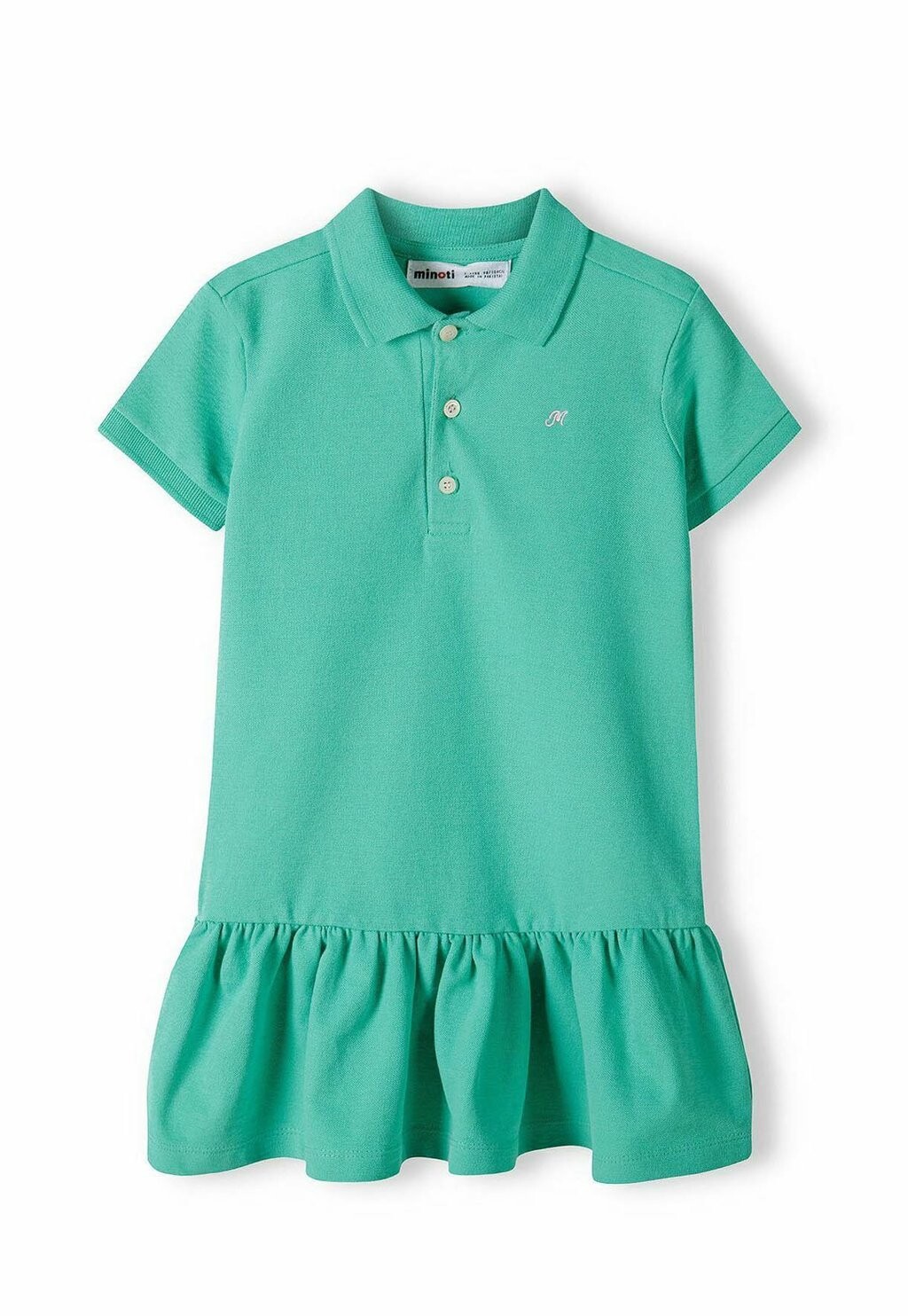 

Дневное платье SHORT SLEEVE WITH FRILLED MINOTI, цвет green