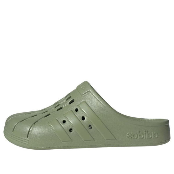 

Сандалии adilette clog 'green' Adidas, зеленый