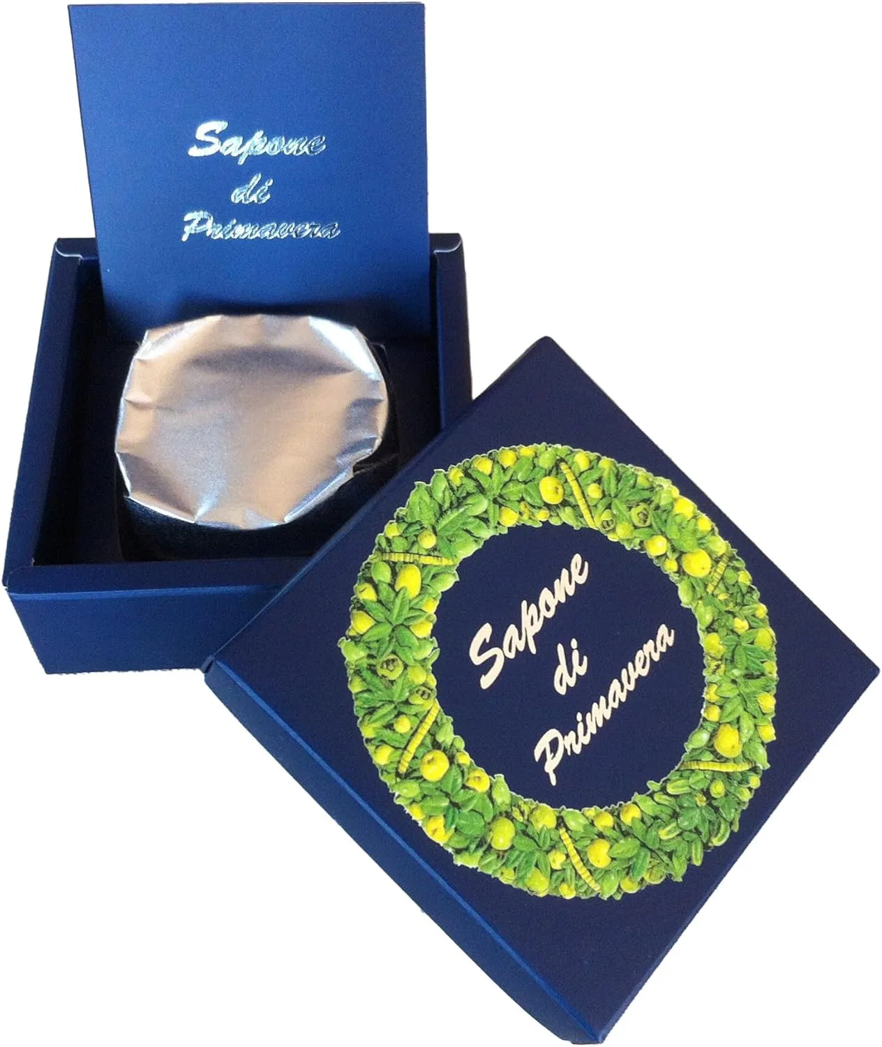 Умывальник мыло ручной работы с маточным молочком и прополисом, Sapone Di Primavera, 93 г, прозрачное