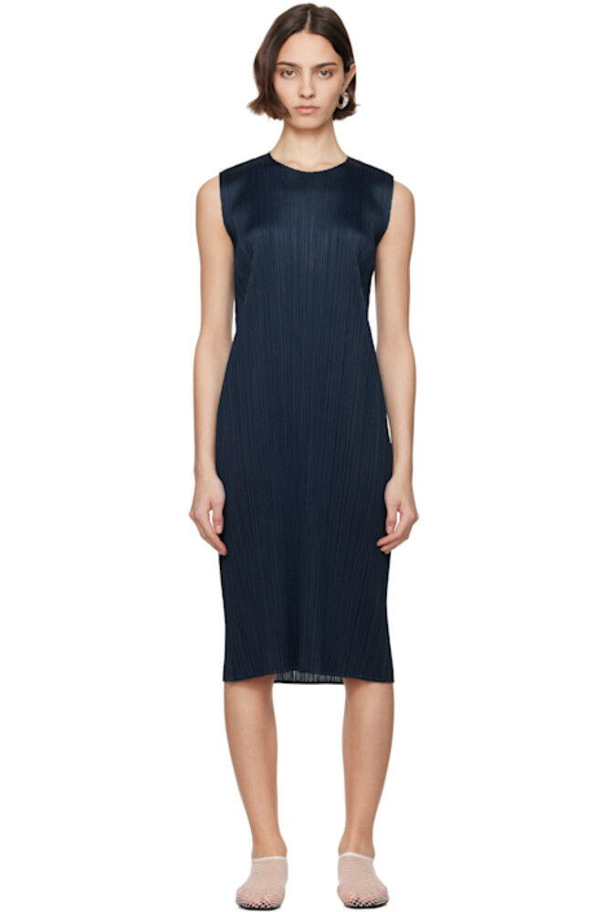 

Платье миди Navy Monthly Colors April PLEATS PLEASE ISSEY MIYAKE