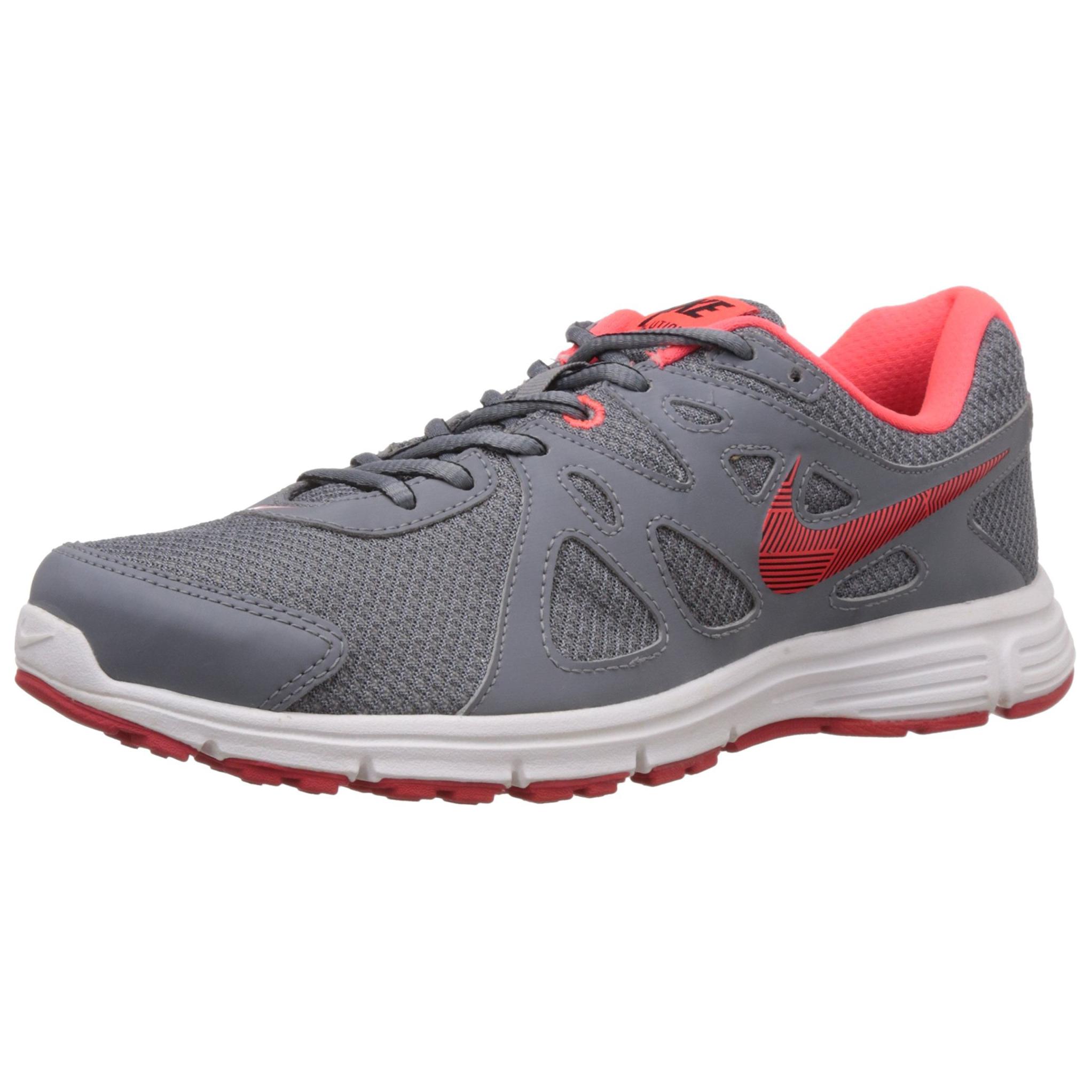 

Кроссовки Nike Revolution 3 Msl Cool Grey/Black-Bright Crmsn-Unvrsty, красный