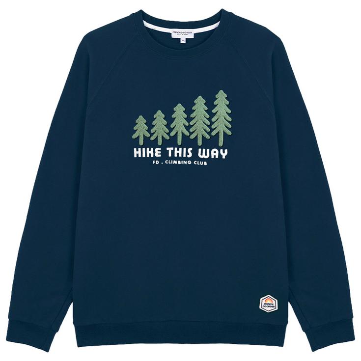 

Толстовка Клайд теплая поход в эту сторону, синий камень - м French Disorder