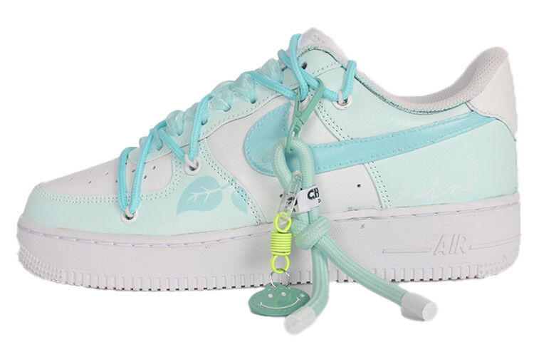 

Кроссовки Nike Air Force 1 Skateboarding Shoes Women's Low-top Blue/white, голубой, Синий, Кроссовки Nike Air Force 1 Skateboarding Shoes Women's Low-top Blue/white, голубой