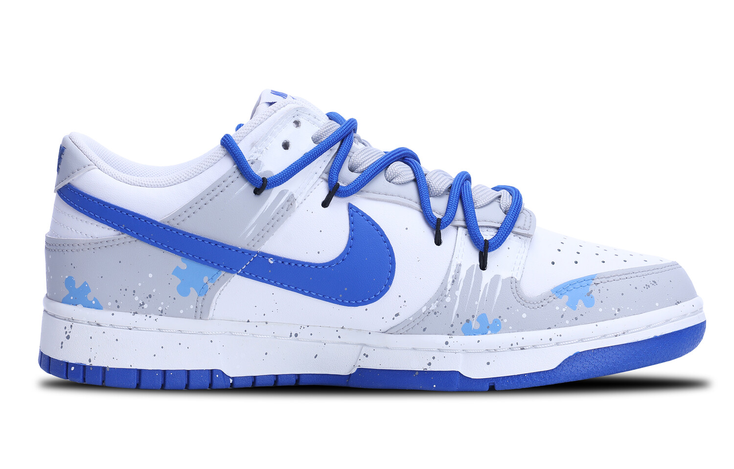 

Мужские кроссовки для скейтбординга Nike Dunk, Grayish-yellow-blue