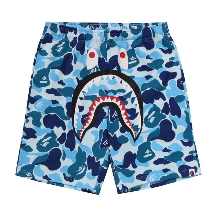 

Спортивные шорты BAPE ABC Camo Shark Sweatshorts, Blue