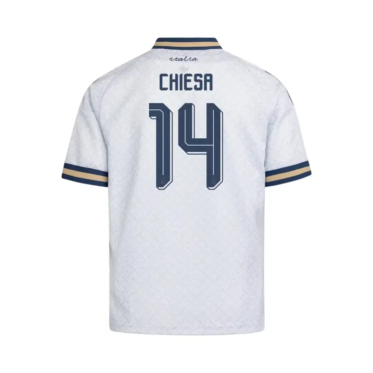 Футболка Adidas Italy 26 Away Chiesa, белый — фото 2