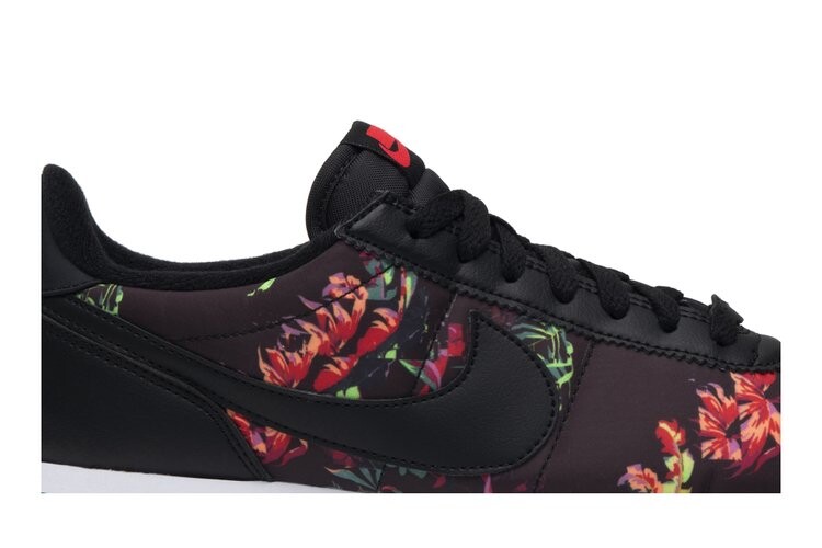 Кроссовки Nike Cortez Basic 'Floral Pack', черный — фото 2