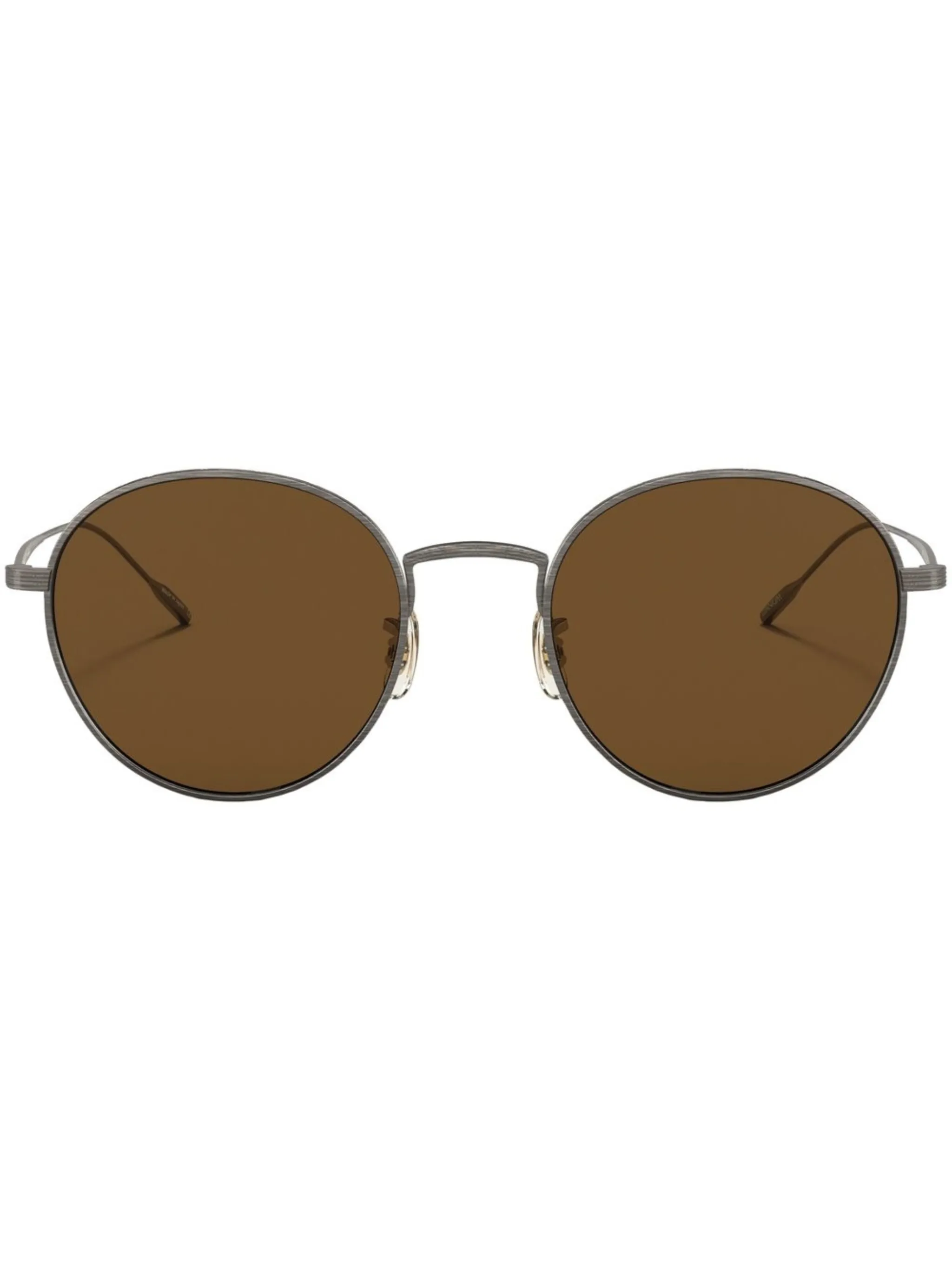 

Солнцезащитные очки Altair в круглой оправе Oliver Peoples, коричневый