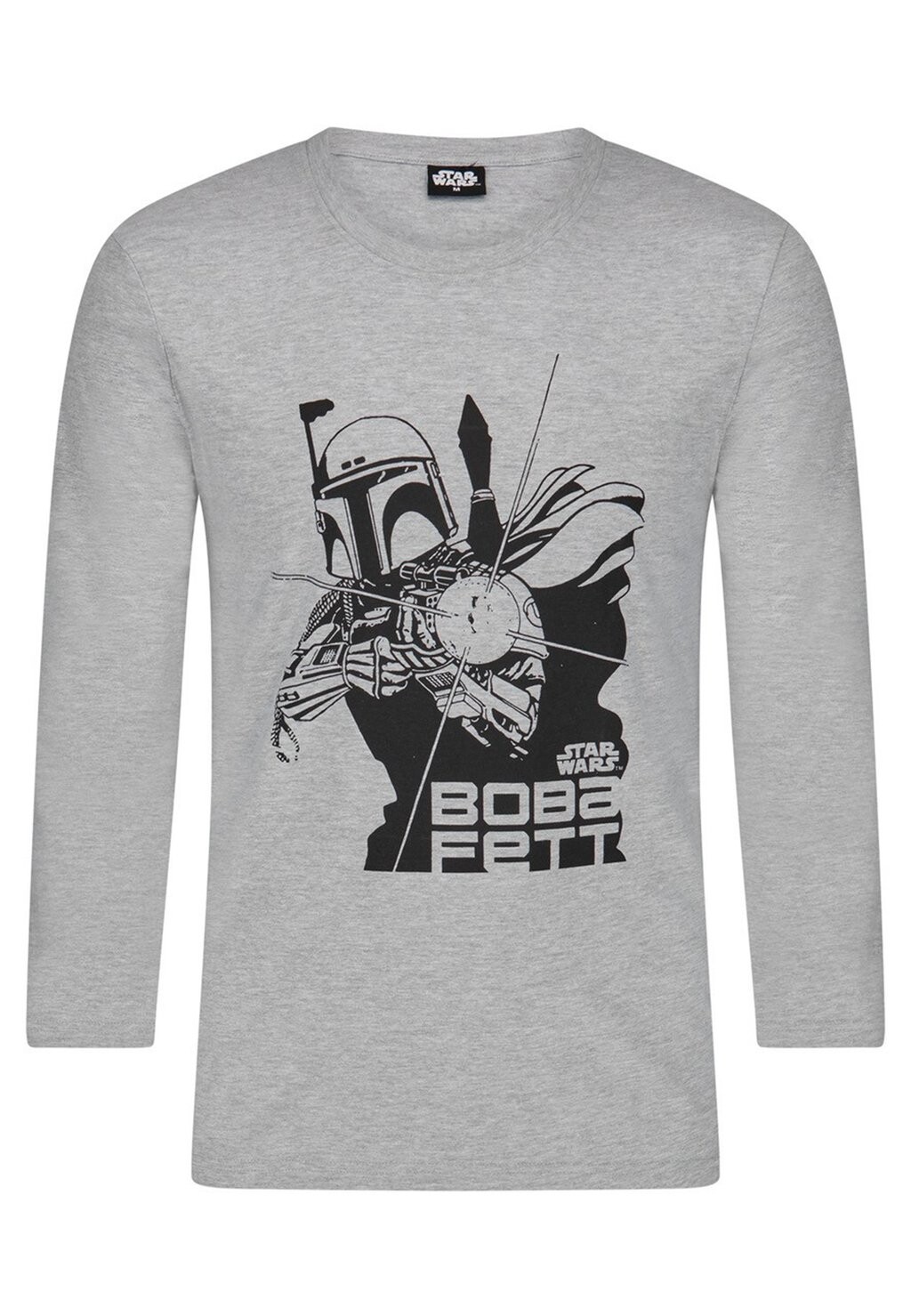 

Топ с длинными рукавами BOBA FETT LANGARM Star Wars, серый