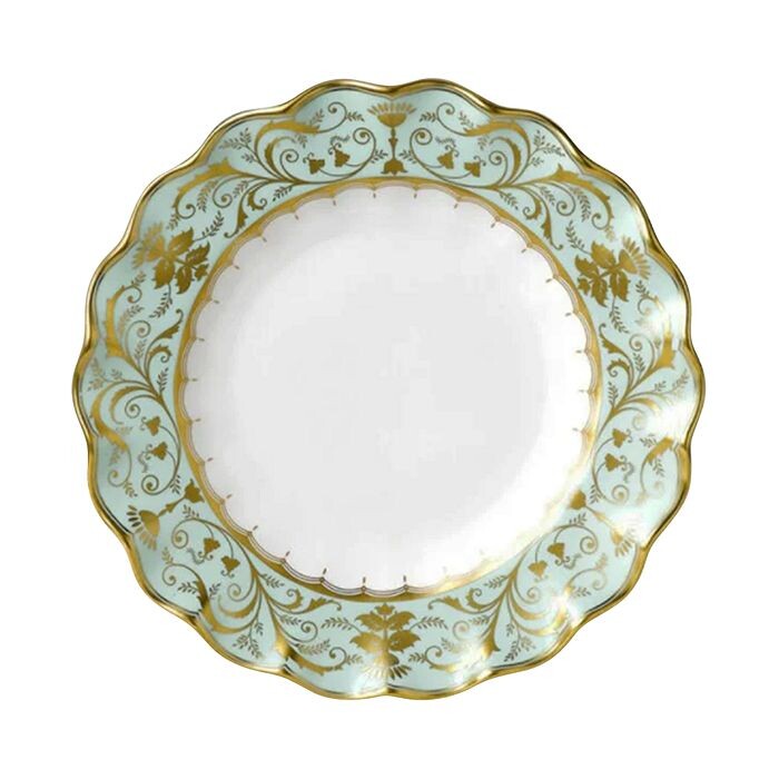 

Рифленая десертная тарелка Royal Crown Derby Darley Abbey, желтый