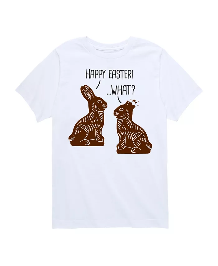 

Футболка с принтом "Happy Easter What" для мальчиков Hybrid, белый