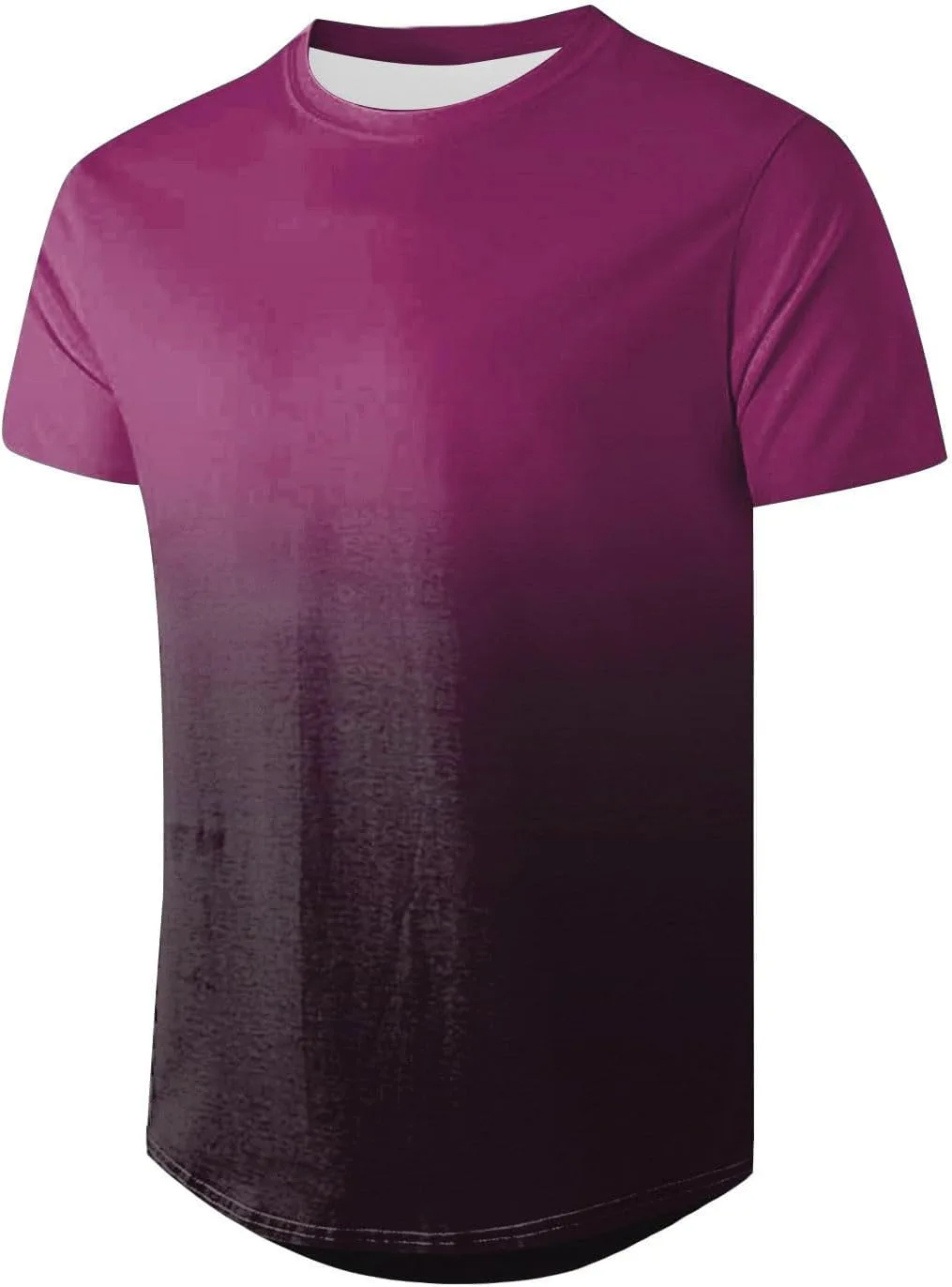 Футболка для мужчин Gradient Color с коротким рукавом, размеры S-5XL — фото 2