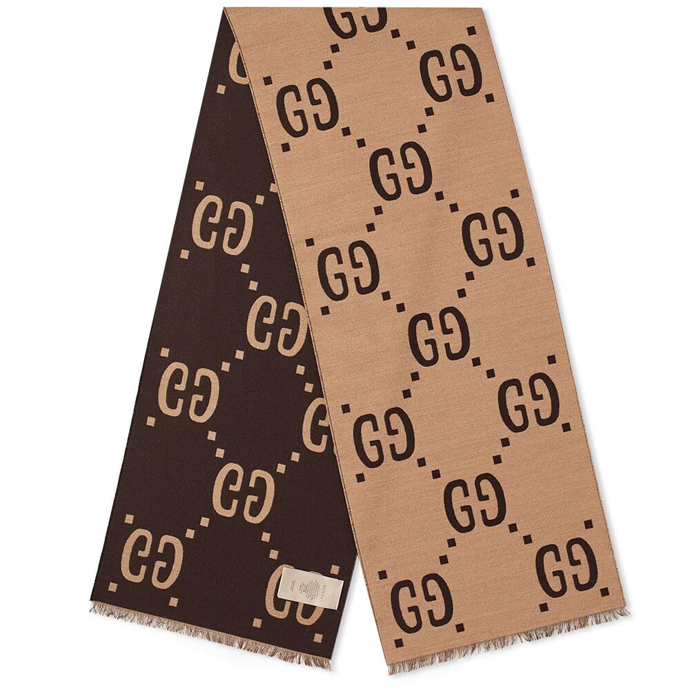 

Жаккардовый шарф Gucci GG