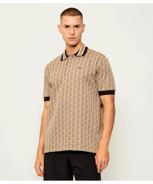 

Футболка поло Classic fit Lacoste, бежевый