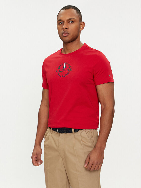 

Футболка стандартного кроя Tommy Hilfiger, красный