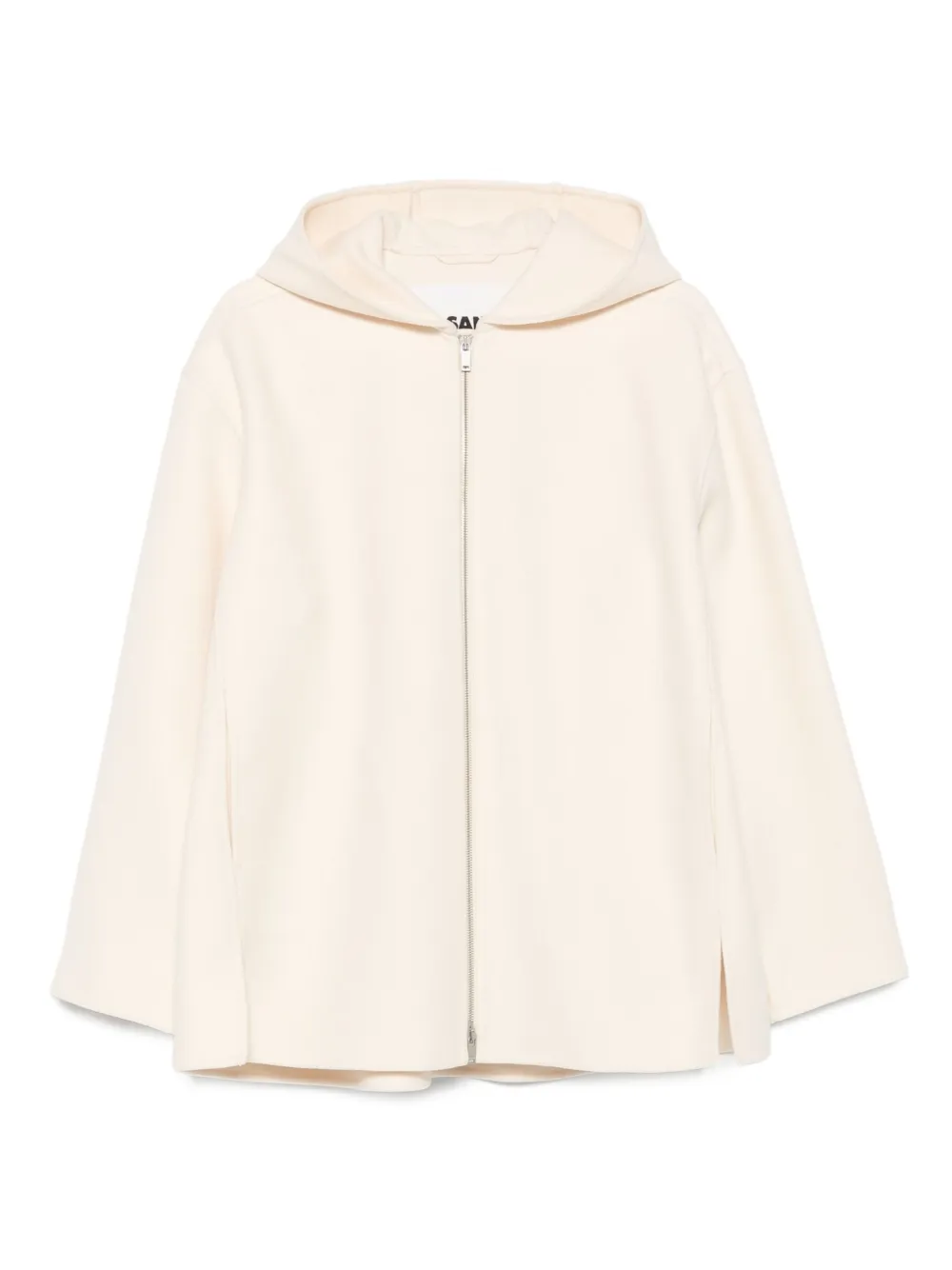 

Куртка с капюшоном и застежкой-молнией спереди JIL SANDER, нейтральный