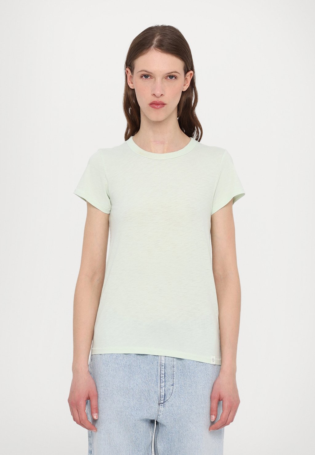 

Базовая футболка SLUB rag & bone, мята
