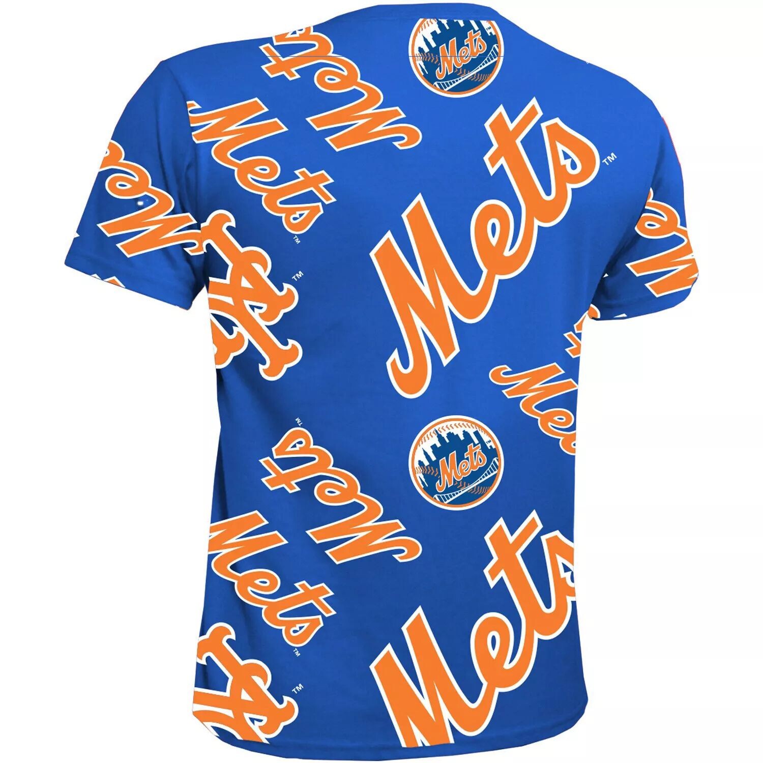 Футболка Youth Stitches Royal New York Mets Allover Team Stitches — фото 3