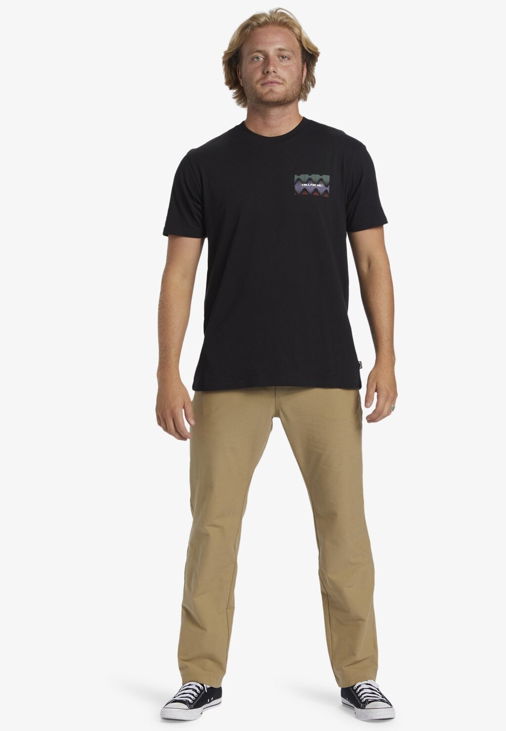 

Футболка с принтом Billabong, черный