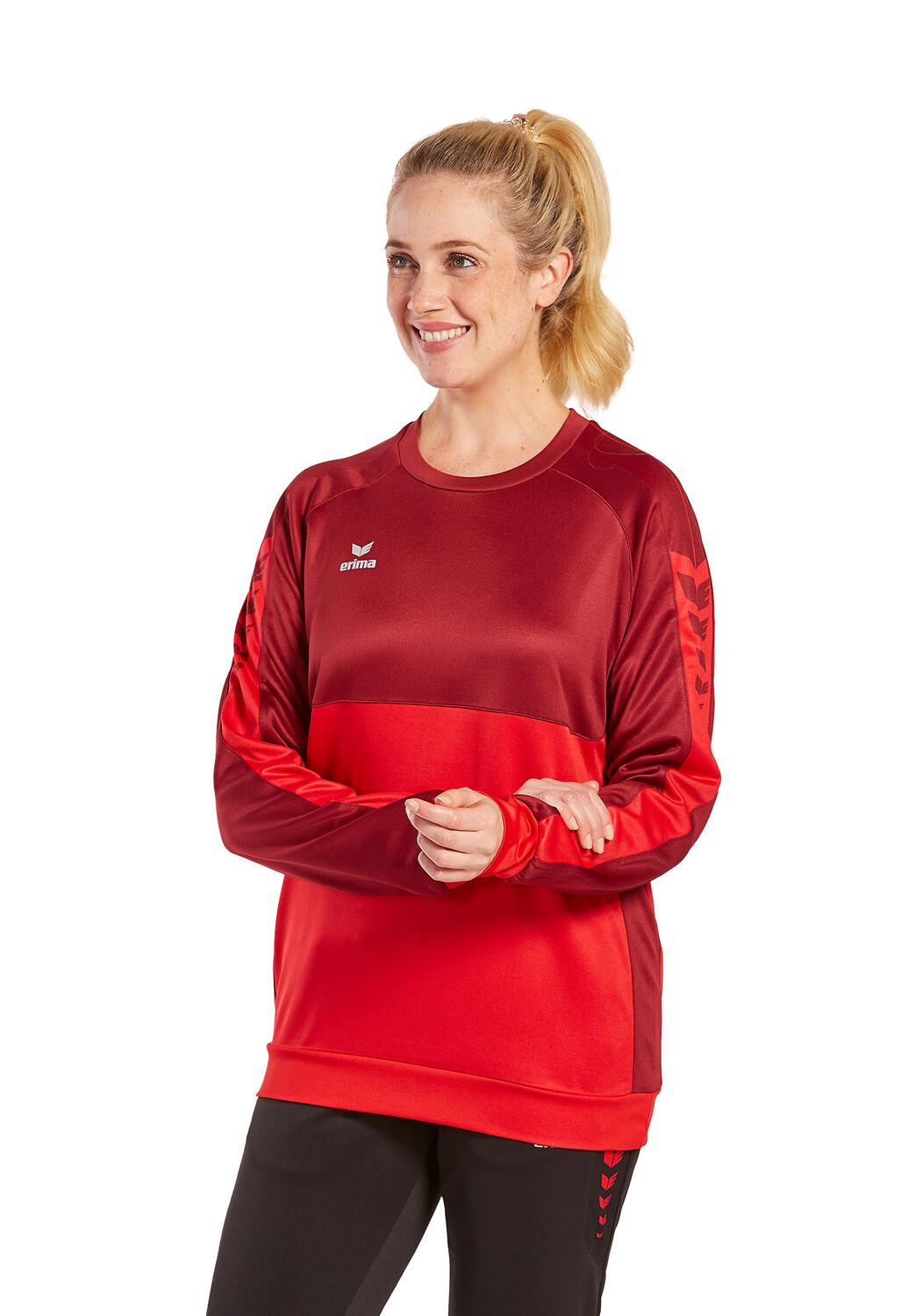 

Спортивная футболка erima Six Wings Sweatshirt, красный