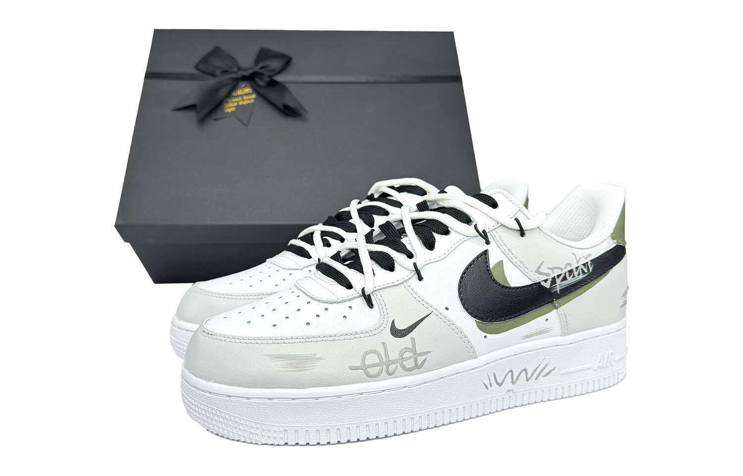 

Мужские кроссовки для скейтбординга Nike Air Force 1, Old, Серый, Мужские кроссовки для скейтбординга Nike Air Force 1, Old