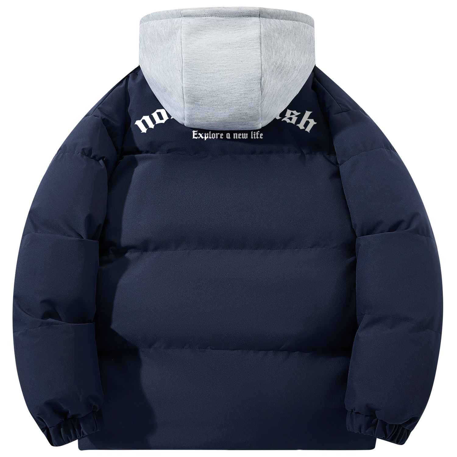 

NOME Пуховик Unisex, Navy Blue (Mock Two-Piece)