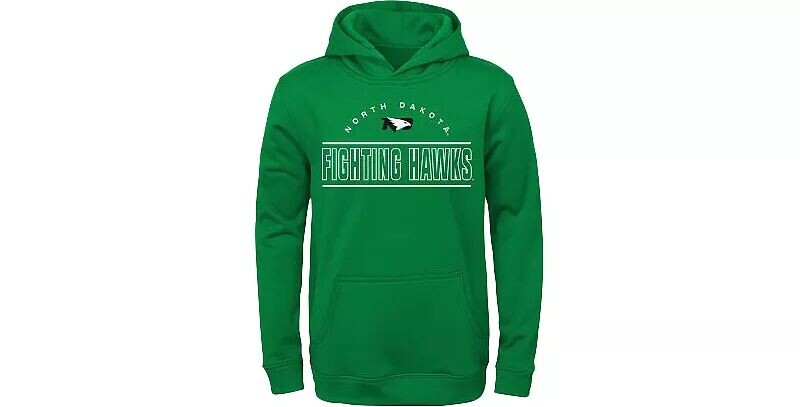 

Яркая зеленая толстовка Gen2 Youth North Dakota Fighting Hawks