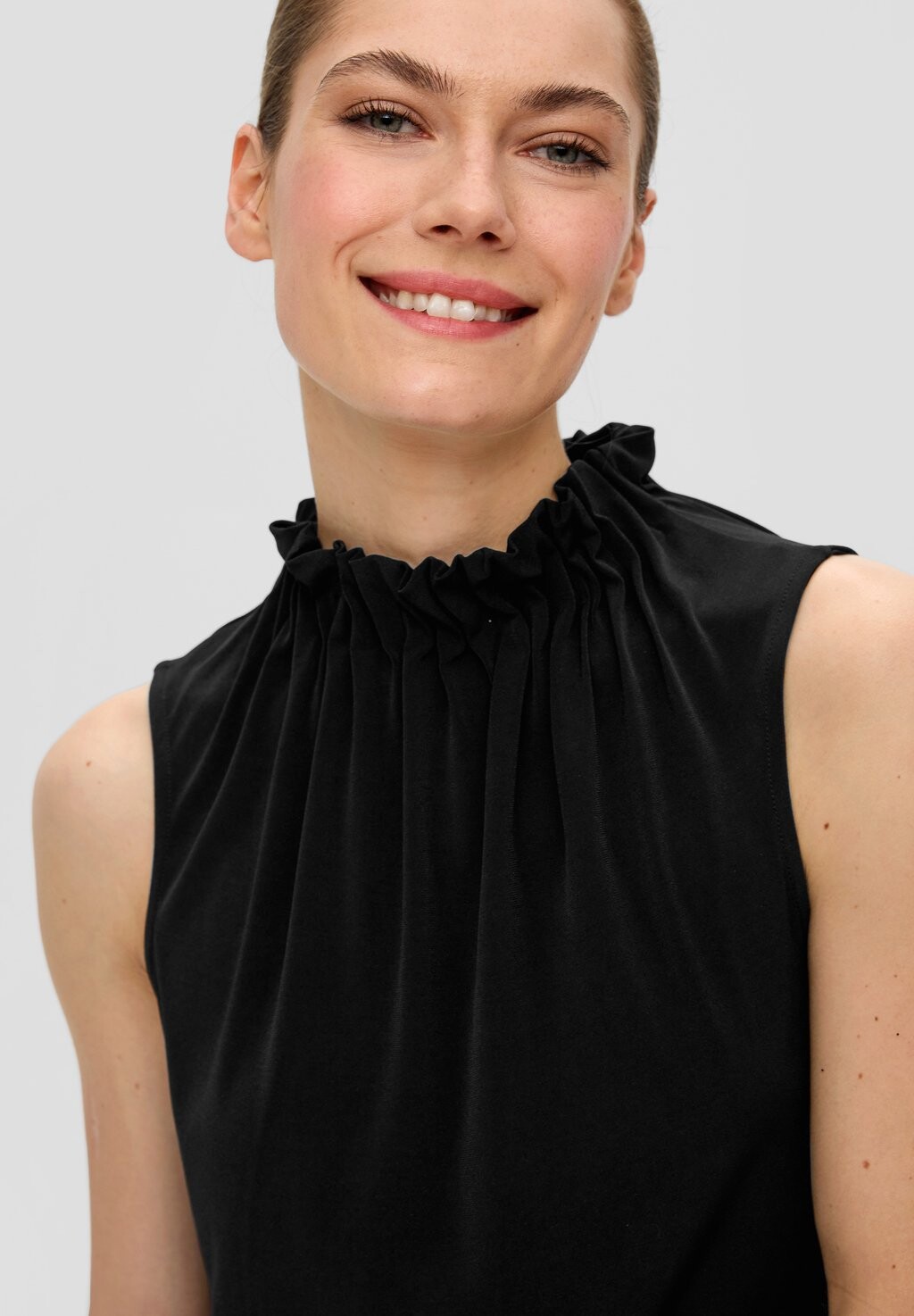 

Платье из джерси s.Oliver BLACK LABEL, антрацитовый пестрый