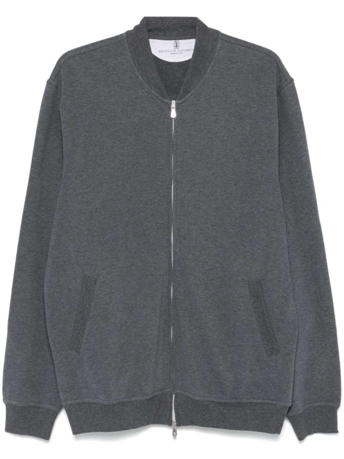 

Brunello Cucinelli толстовка на молнии, серый