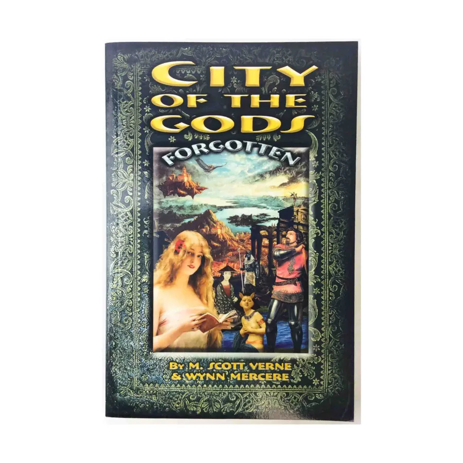 

Роман в мягкой обложке City of the Gods - Forgotten, Fantasy Supplements (Flying Buffalo)