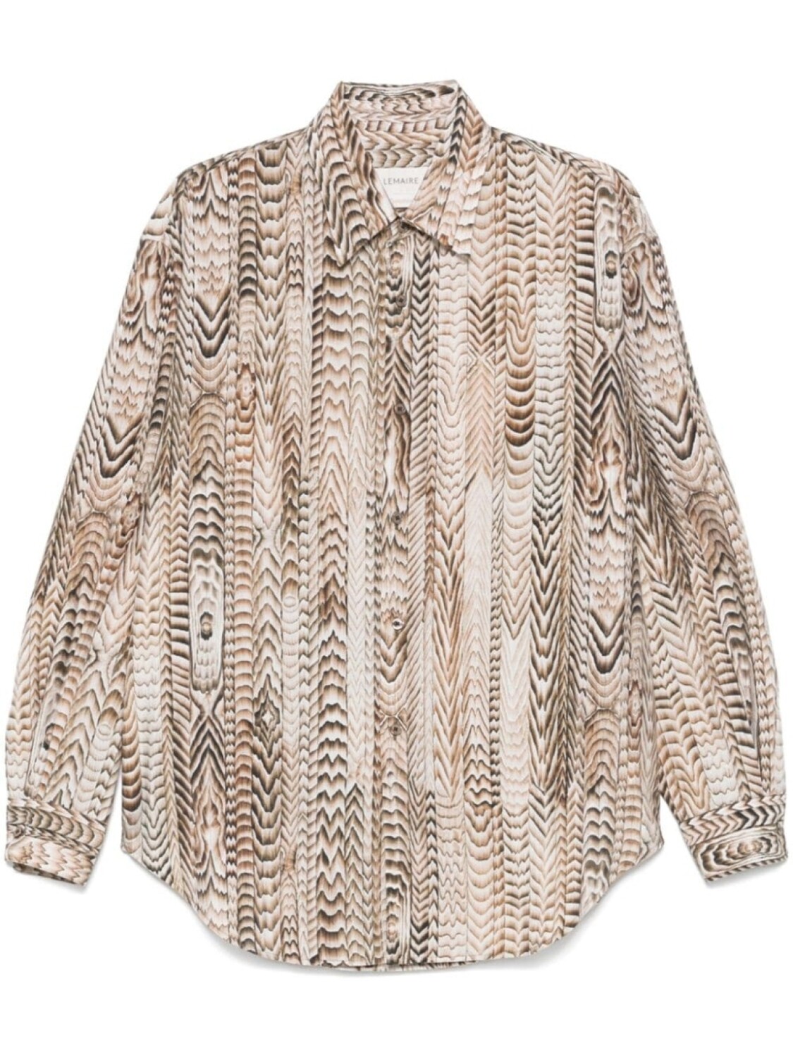 

Рубашка с принтом LEMAIRE, нейтральный цвет