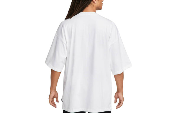 Футболка Nike Sportswear T-Shirt 'White', белый — фото 4
