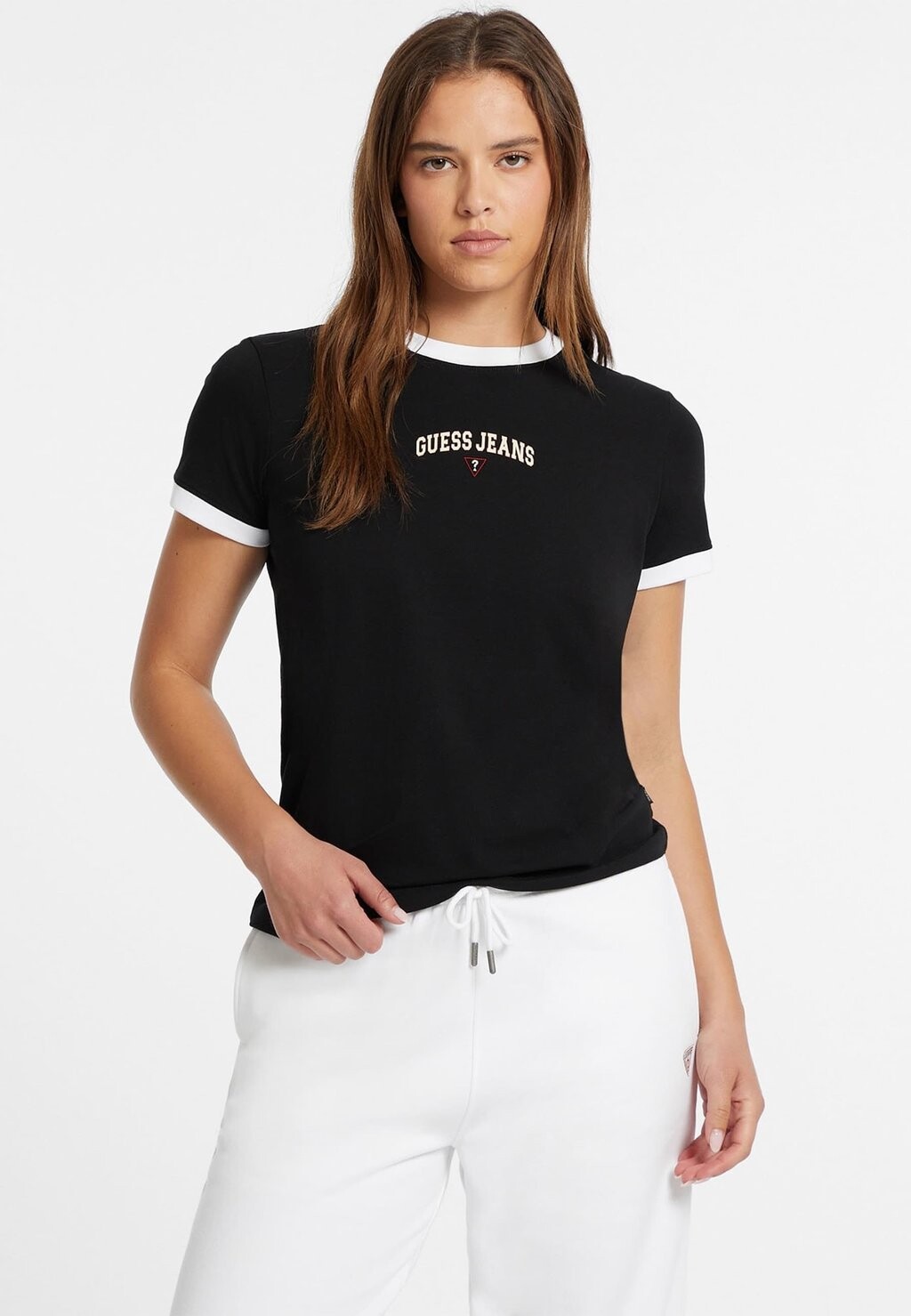 

Базовая футболка Guess Jeans, черный