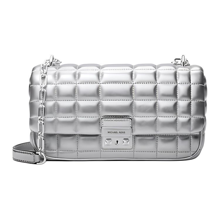 

Сумка через плечо Tribeca Large Metallic Quilted Leather MICHAEL KORS