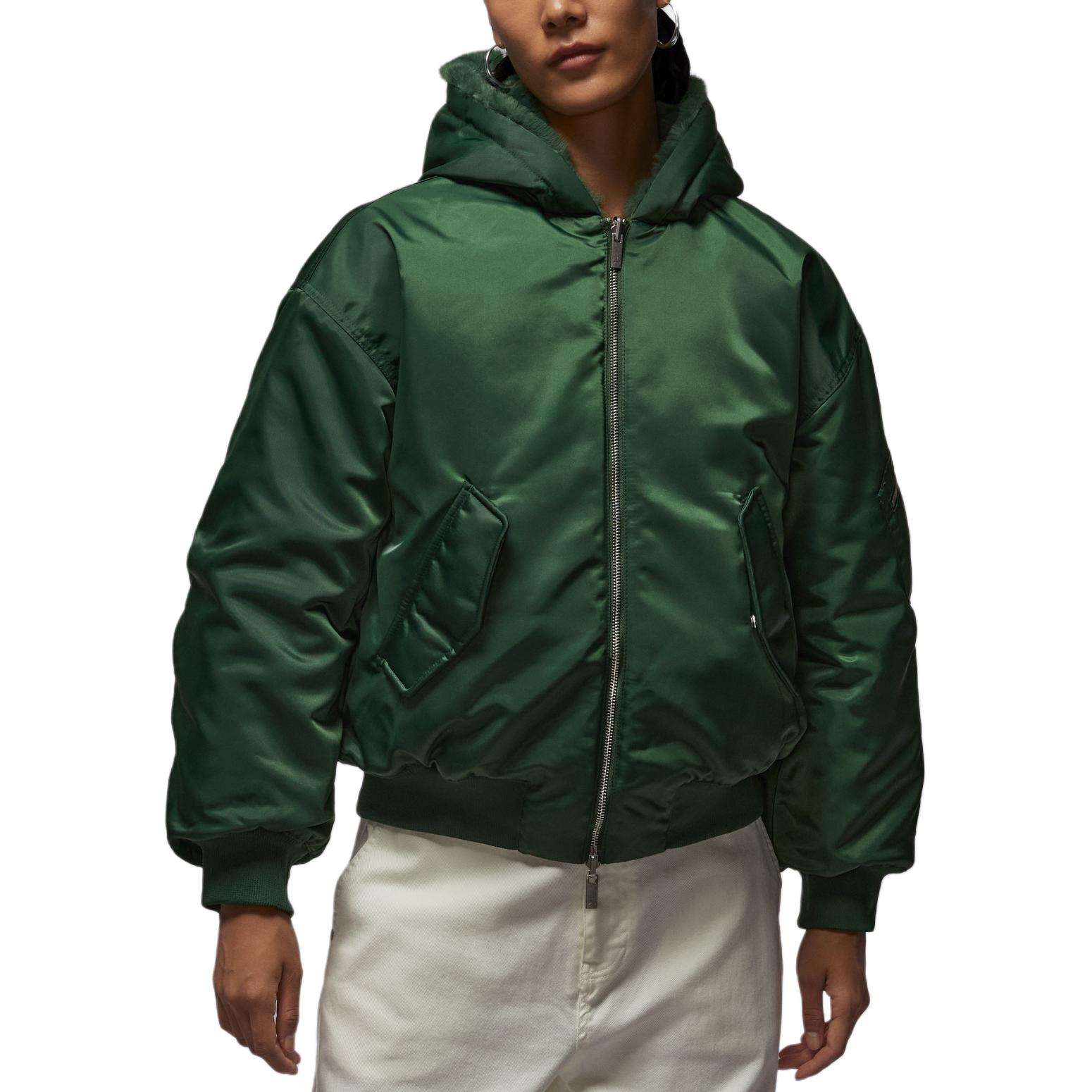 

Пуховик renegade flight therma fit женский Jordan, зеленый