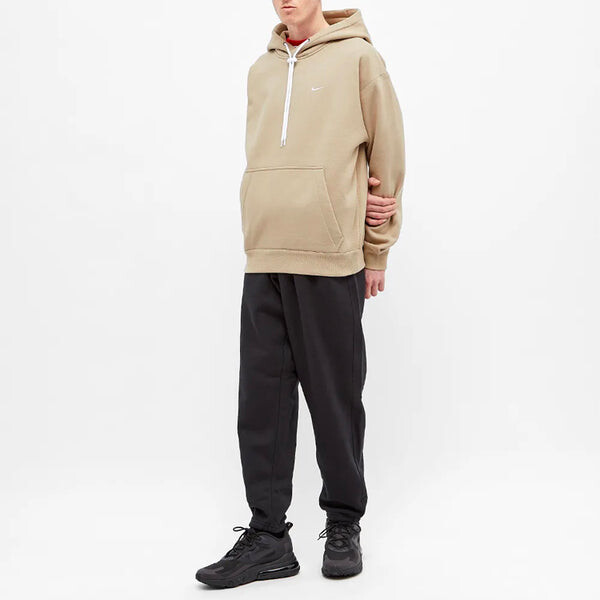 Толстовка Nike Casual Sports Drawstring Fleece Lined Long Sleeves Khaki, хаки — фото 2