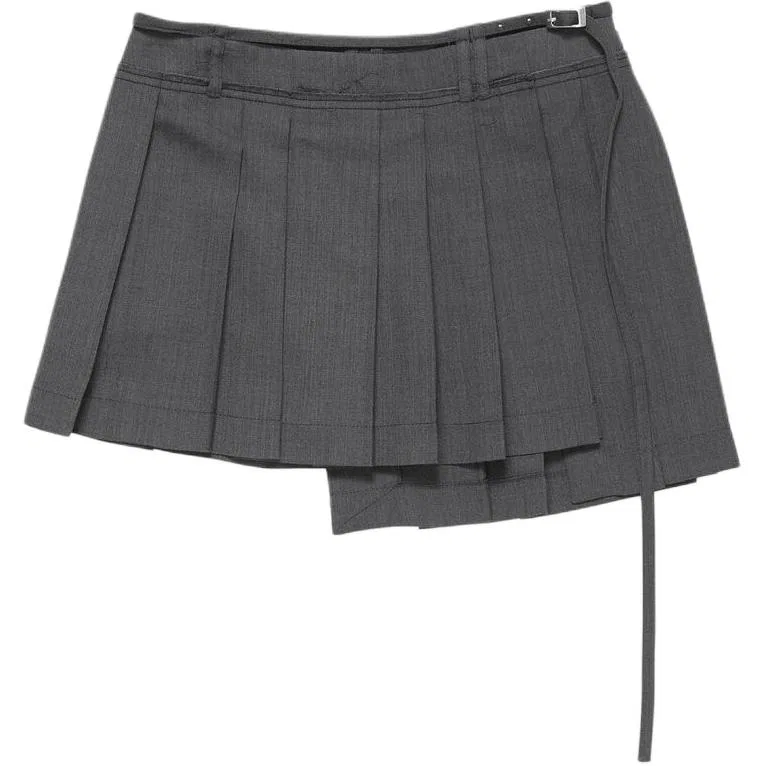 Юбка плиссе Acne Studios, Dark Gray