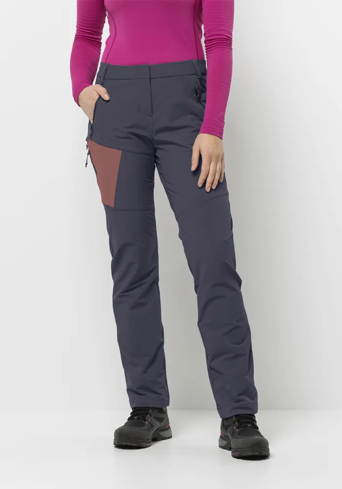 

Трекинговые брюки Jack Wolfskin "GLASTAL WINTER PANTS W", цвет Graphite