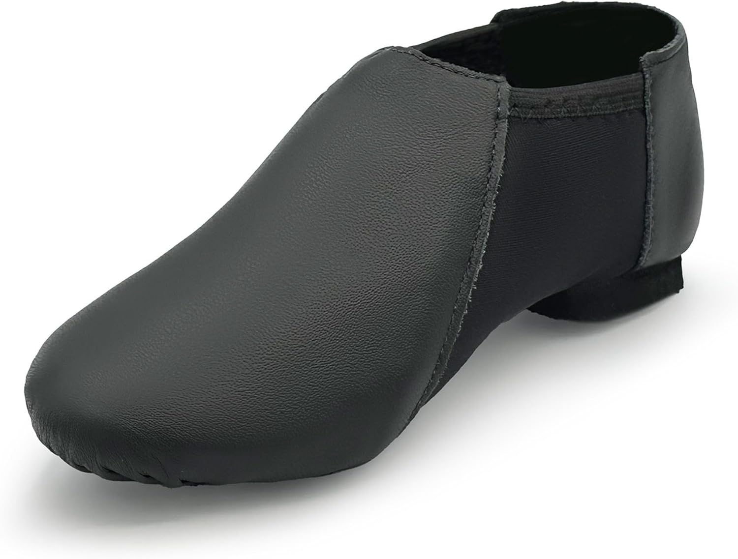 

Кожаные джазовые туфли с резиновой подошвой, низкий профиль, раздельная подошва, JZ45 Janus So Danca, черный