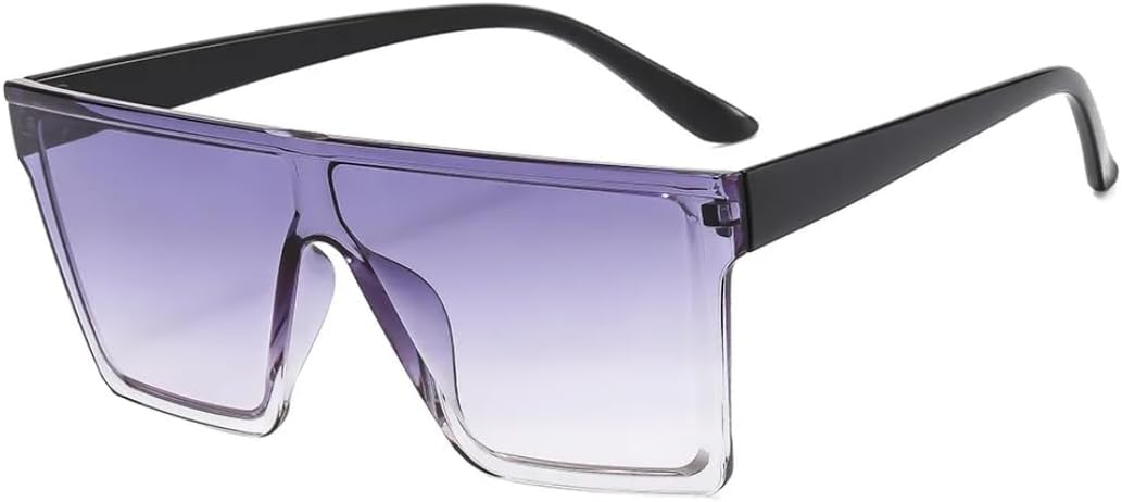 

Солнцезащитные очки в крупной оправе для женщин, солнцезащитные очки с градиентным переходом, мужские очки для активного отдыха и вождения, защита от УФ-излучения UV400 SZVVBKK, A2