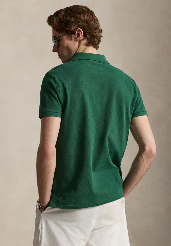 Поло сетчатое Polo Ralph Lauren, новый лес — фото 3