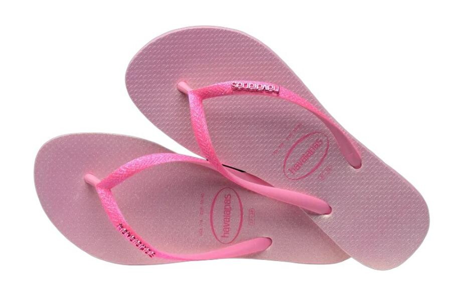 Детские шлепанцы детские розовые Havaianas, розовый — фото 3
