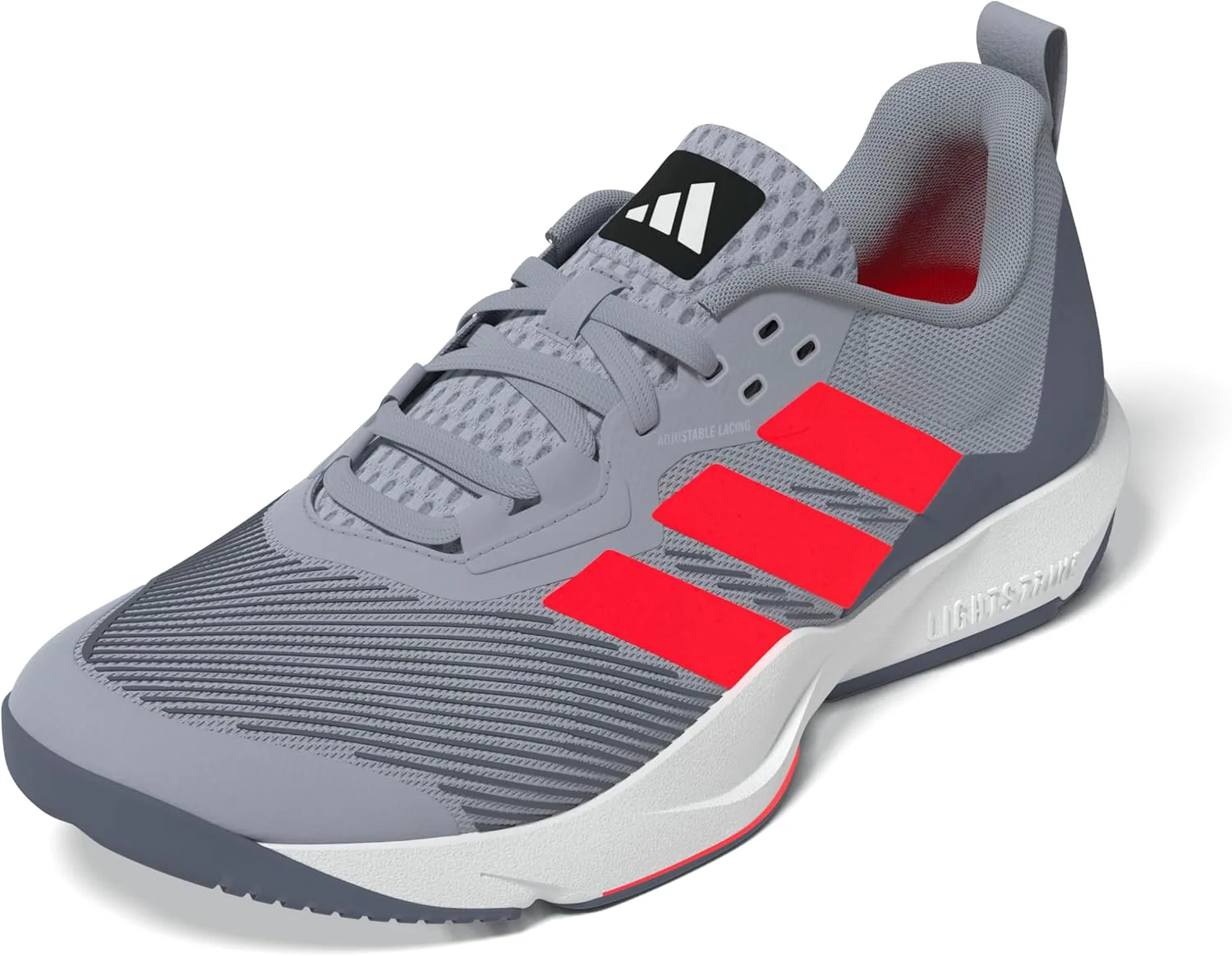 

Мужские кроссовки Adidas Rapidmove 2 для тренировок, серебристый/красный