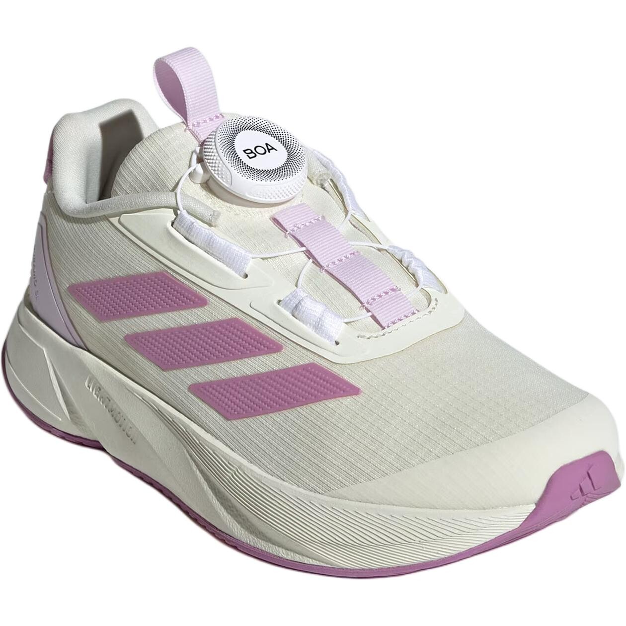 Duramo Sl Kids" Повседневная обувь для детей Adidas, слоновая кость/фиолетовый — фото 3
