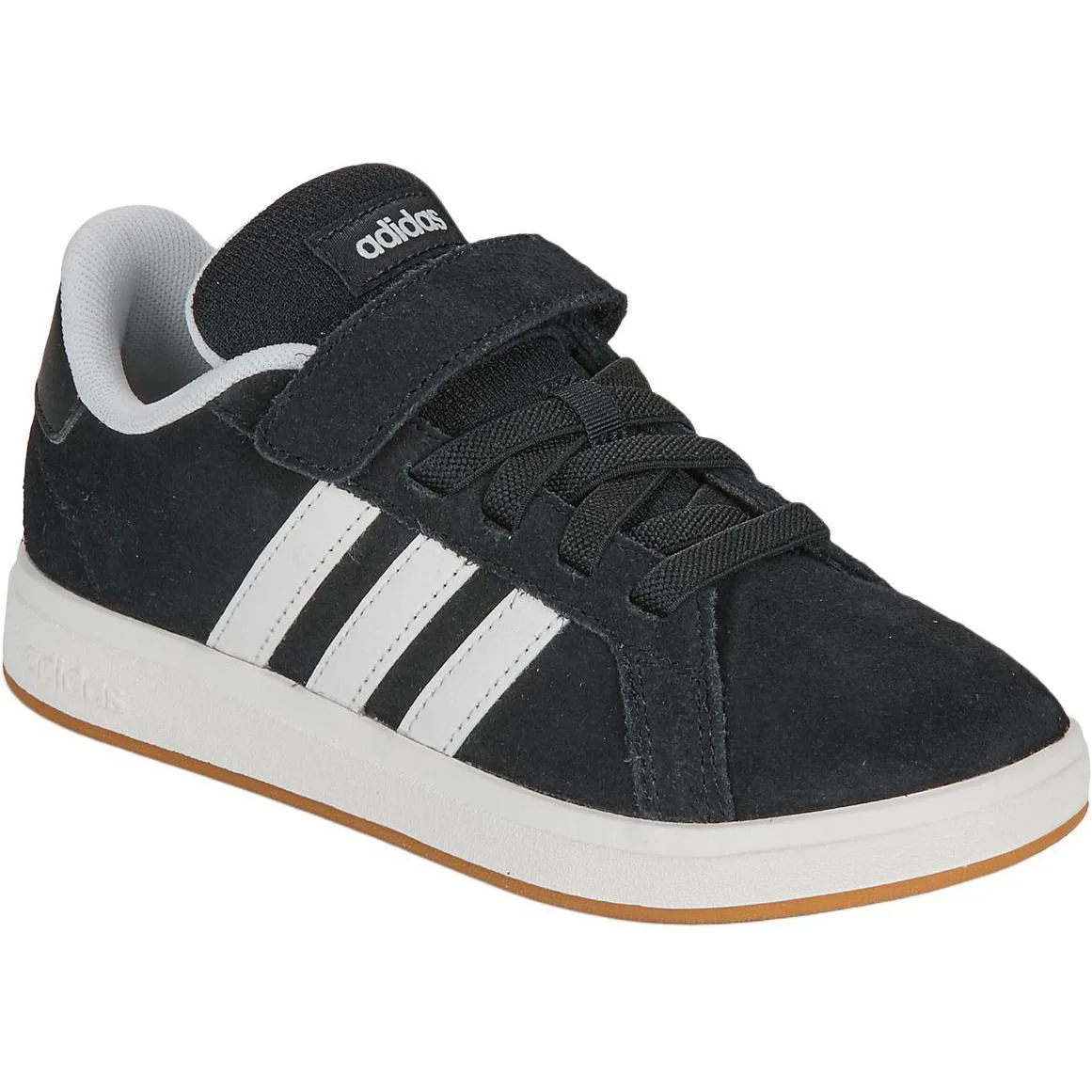 Adidas GRAND COURT Low top детские кроссовки черные — фото 3